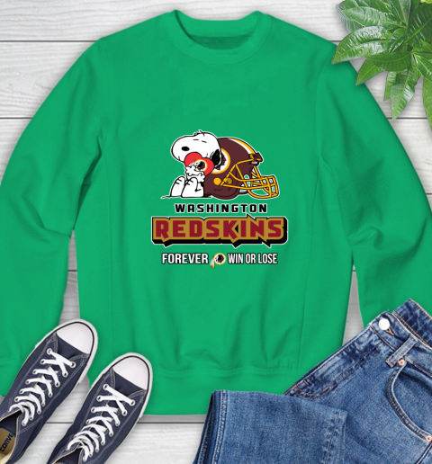 NFL The Peanuts Movie Snoopy Forever Win Or Lose Football Washington Redskins 30