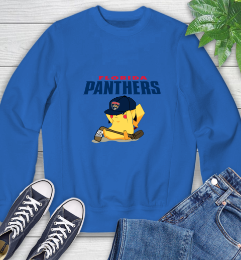 NHL Pikachu Hockey Sports Florida Panthers Sweatshirt 8