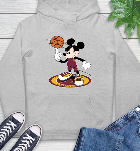 NBA Basketball Cleveland Cavaliers Cheerful Mickey Disney Shirt Hoodie 7 NBA Basketball Cleveland Cavaliers Cheerful Mickey Disney Shirt Hoodie - Image 7