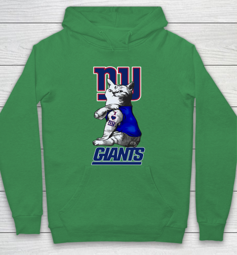 NFL Football My Cat Loves New York Giants Hoodie 5