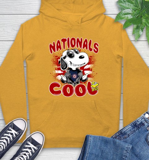 MLB Baseball Washington Nationals Cool Snoopy Shirt Hoodie 2
