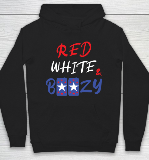 Independence Day 4th Of July Red White Hoodie