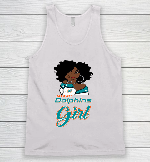Miami Dolphins Girl NFL Tank Top 2