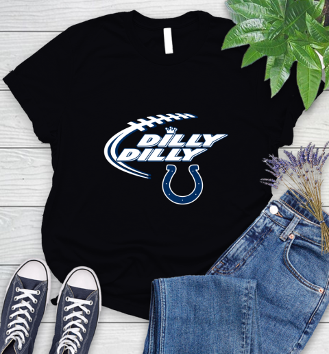 NFL Indianapolis Colts Dilly Dilly Football Sports Women's T-Shirt 2