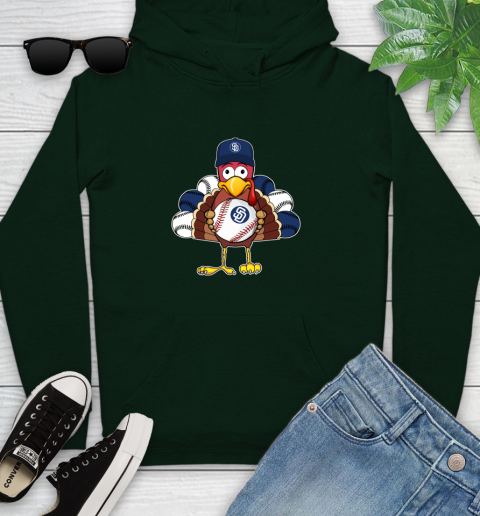 San Diego Padres Turkey thanksgiving Youth Hoodie 13
