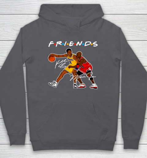 Michael Jordan And Kobe Bryant Friends Signatures Hoodie Tee For Sports