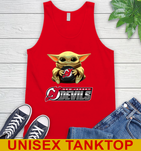 NHL Hockey New Jersey Devils Star Wars Baby Yoda Shirt 75
