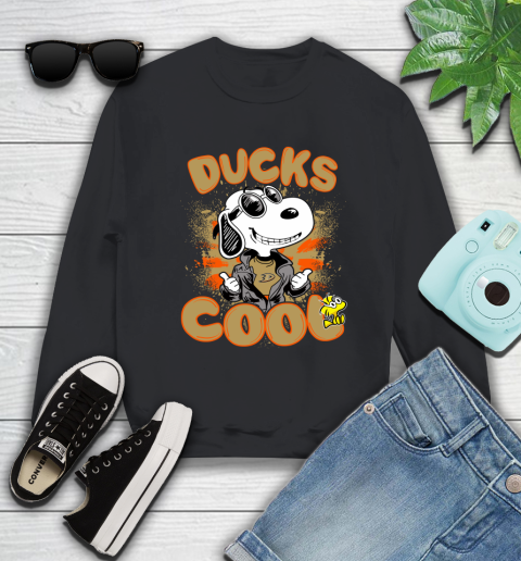 NHL Hockey Anaheim Ducks Cool Snoopy Shirt Sweatshirt
