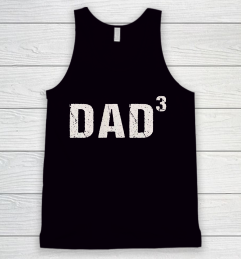 #3 Dad Father's Day Tank Top