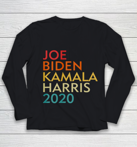Joe Biden Kamala Harris 2020 Vintage Style Youth Long Sleeve