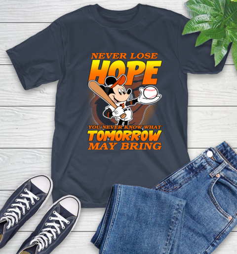 Boston Red Sox MLB Baseball Mickey Disney Never Lose Hope T-Shirt 3