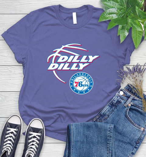 NBA Philadelphia 76ers Dilly Dilly Basketball Sports Women's T-Shirt 11