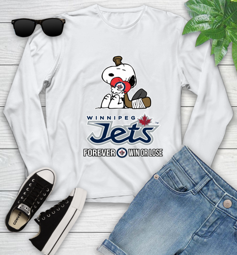 NHL The Peanuts Movie Snoopy Forever Win Or Lose Hockey Winnipeg Jets 125