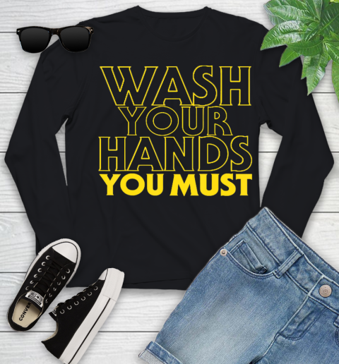 Nurse Shirt Wash Your Hands You Must Hand Washing Parody Gift T Shirt Youth Long Sleeve
