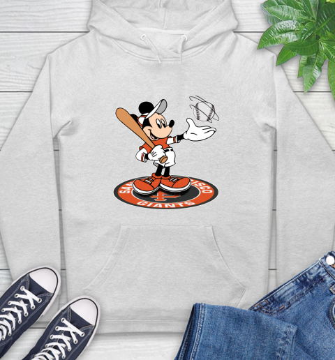 MLB Baseball San Francisco Giants Cheerful Mickey Disney Shirt Hoodie 2