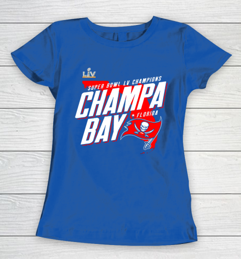 Champa Bay Tampa Bay Buccaneers Super Bowl LV Champions Women's T-Shirt 8