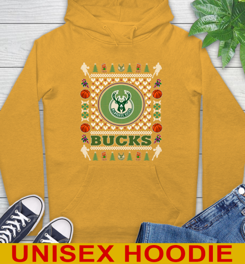 Milwaukee Bucks Merry Christmas NBA Basketball Loyal Fan Hoodie 2