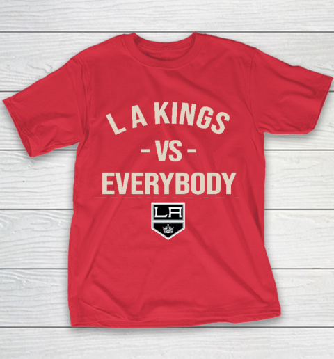 Los Angeles Kings Vs Everybody Youth T-Shirt 7