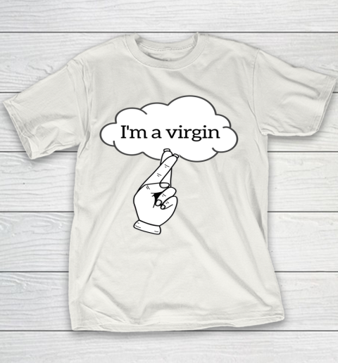 I'm A Virgin Cool Funny White Lie Themed Party Gift Youth T-Shirt