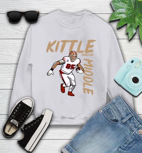 George Kittle Kittle Over the Middle San Francisco Shirt 116