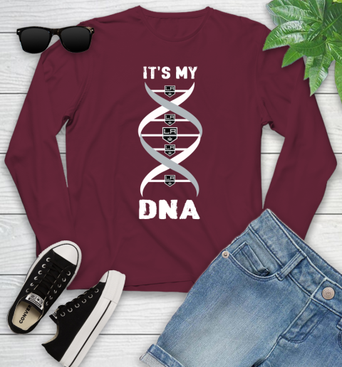 Los Angeles Kings NHL Hockey It's My DNA Sports Youth Long Sleeve 6