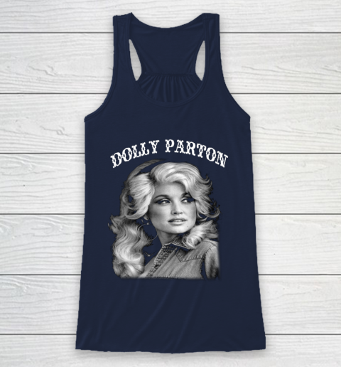 Dolly Parton Classic Vintage Racerback Tank 8