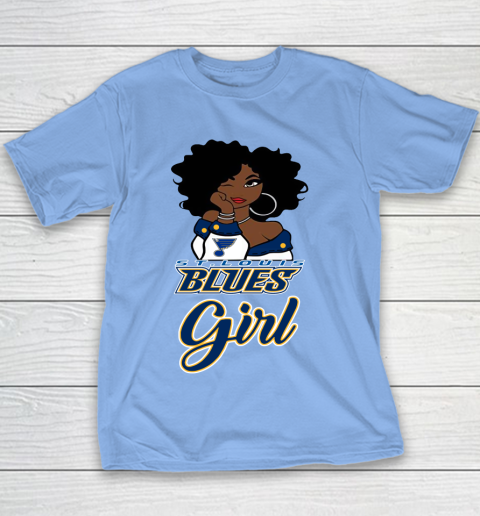 St.Louis Blues Girl NHL Youth T-Shirt 10