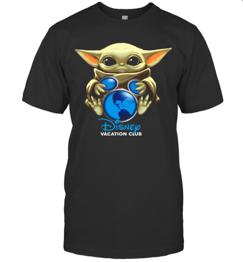 Baby Yoda Hug Disney Vacation Club T-Shirt