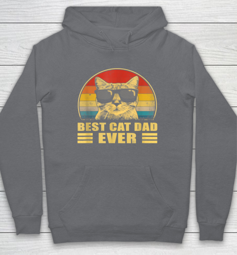 Best Cat Dad Ever Bump Fit Father's Day Gift Daddy Hoodie 3