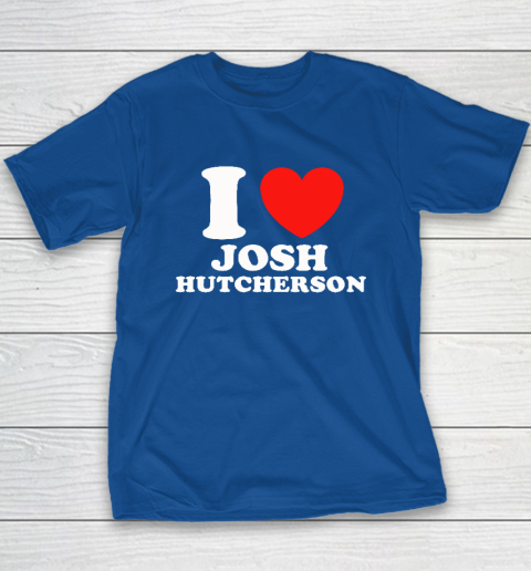I Love Josh Hutcherson Youth T-Shirt 6