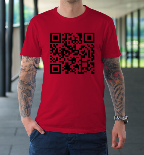 Trump Dance Troll QR Funny President Trump Dance Code T-Shirt 6