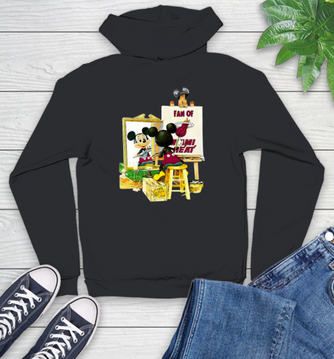 NBA Basketball Miami Heat Mickey Drawing Shirt 123