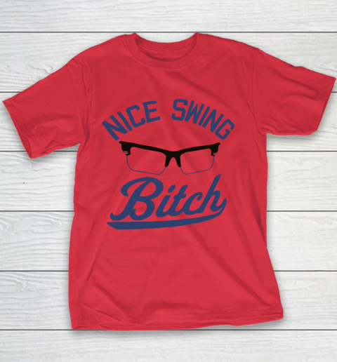 Nice Swing Bitch Youth T-Shirt 6