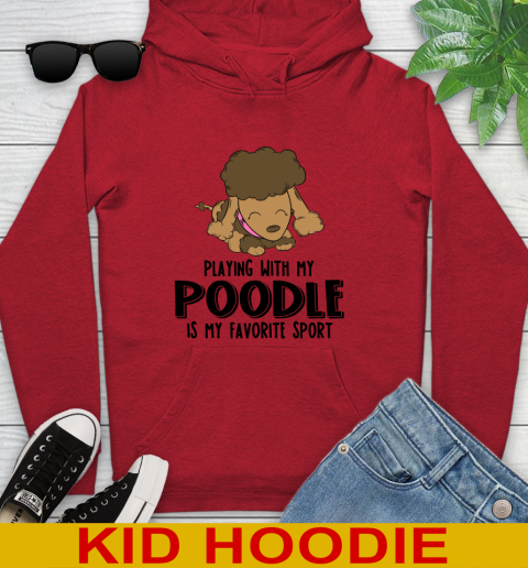 Playing with my poodle is my favorite sport 119