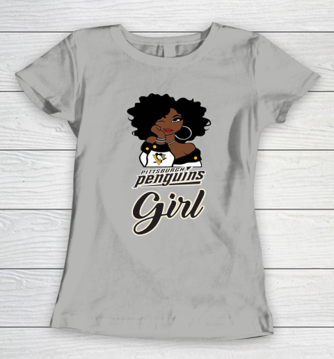 Pittsburgh Penguins Girl NHL Women's T-Shirt 11