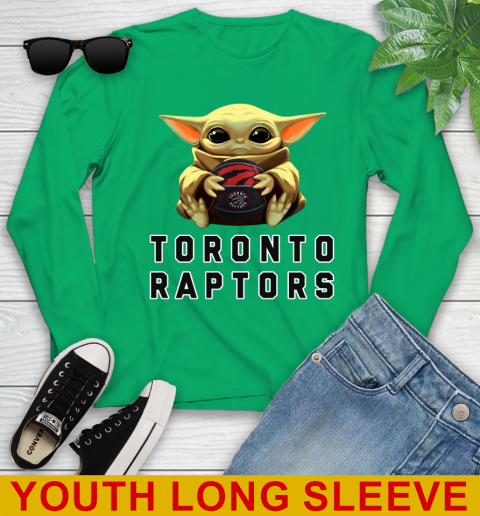 NBA Basketball Toronto Raptors Star Wars Baby Yoda Shirt 128