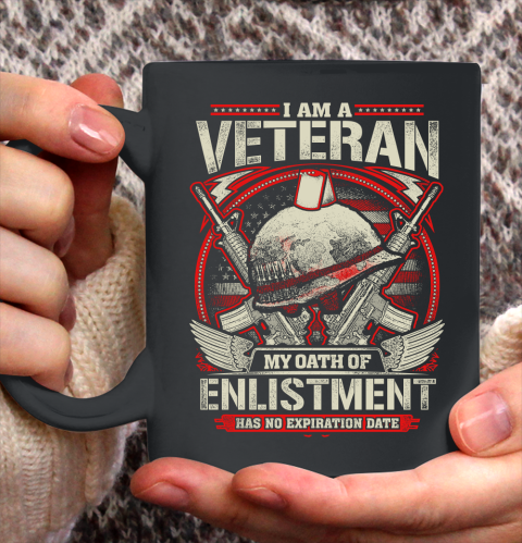 Veteran Oath Of Enlistment Ceramic Mug 11oz