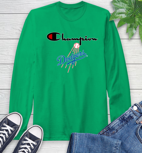 MLB Baseball Los Angeles Dodgers Champion Shirt Long Sleeve T-Shirt 5