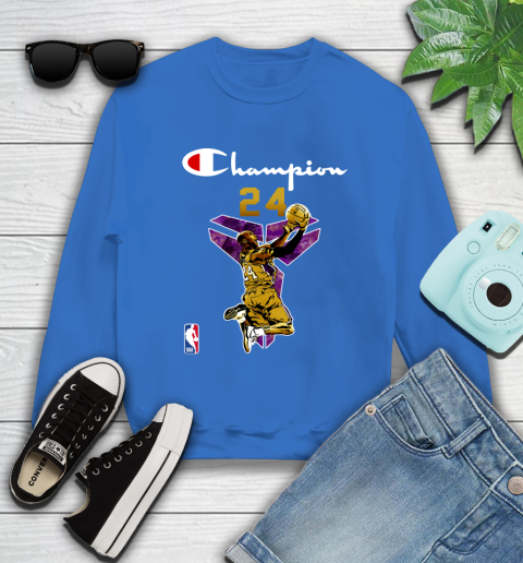 Kobe Bryant Champion Black Mamba 24 Shirt 34