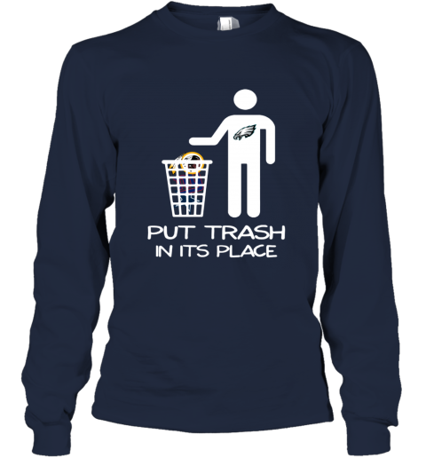 Philadelphia Eagles Put Trash In Its Place Funny NFL Premium Men's