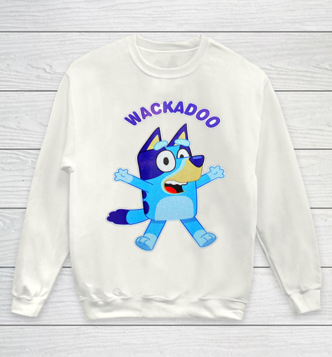 Wackadoo Blueys Love Fathers Day Gift Youth Sweatshirt