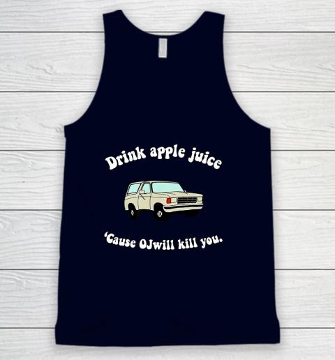 Drink Apple Juice Funny Tank Top 2