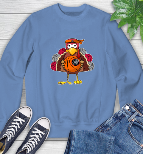 Toronto Raptors Turkey thanksgiving day Sweatshirt 11