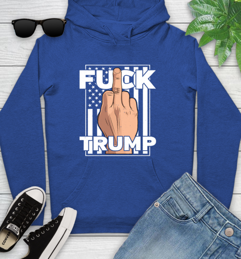 Fuck Trump Middle Finger Anti Republican T Shirt 131