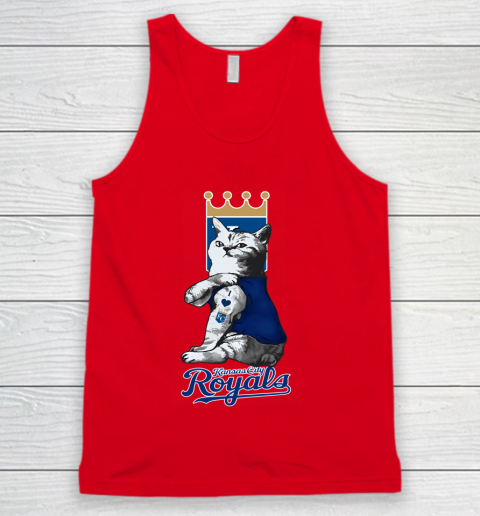 MLB Baseball My Cat Loves Kansas City Royals Tank Top 5