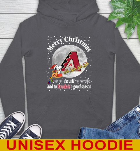 Arizona Diamondbacks Merry Christmas To All And To Diamondbacks A Good Season MLB Baseball Sports Hoodie 7