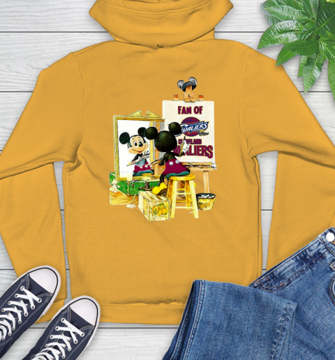 NBA Basketball Cleveland Cavaliers Mickey Drawing Shirt 14