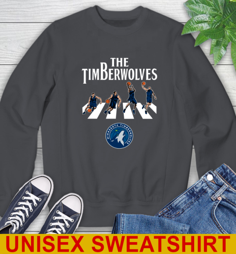 NBA Basketball Minnesota Timberwolves The Beatles Rock Band Shirt Sweatshirt 7