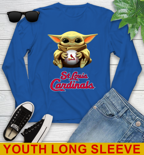 MLB Baseball St.Louis Cardinals Star Wars Baby Yoda Shirt 131