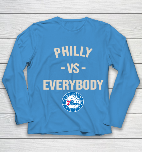 Philadelphia 76ers Vs Everybody Youth Long Sleeve 5